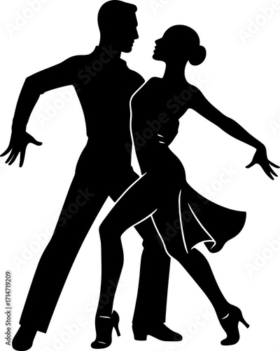 Couple Dance SVG Cut Files for Cricut & Silhouette