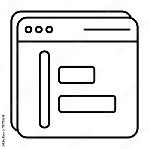 Web and Design Development or Graphics Design Line Icons and illustrations Pack
