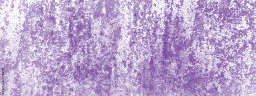 Obraz premium Violet painted distressed surface with abstract creative patterns