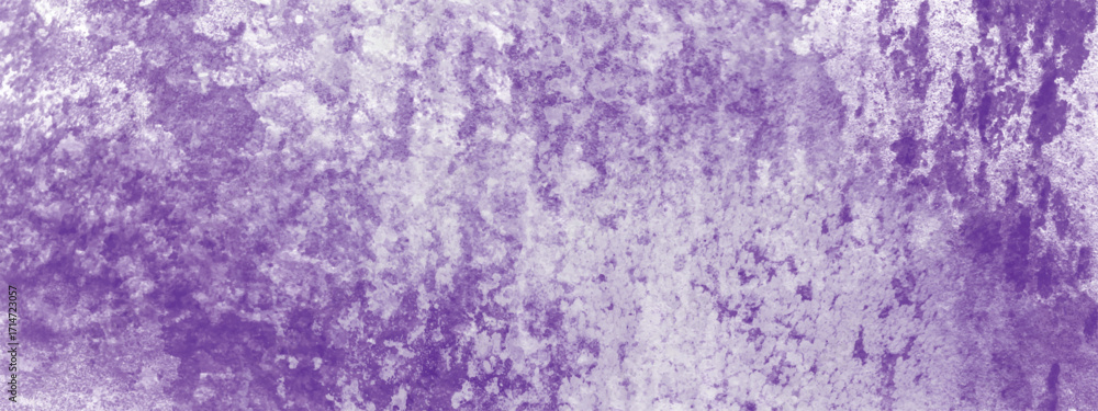 Obraz premium Violet painted distressed surface with abstract creative patterns