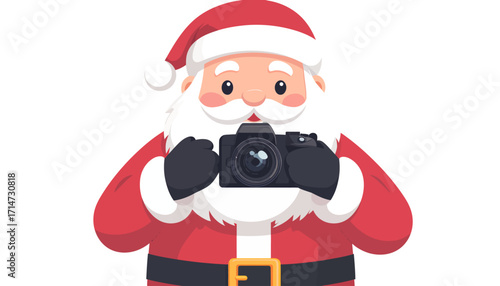 santa claus isolated on white