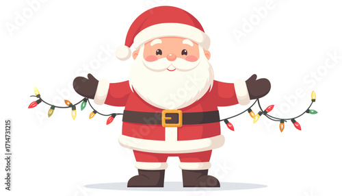 santa claus with gifts