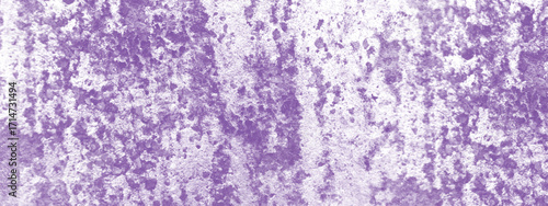 Violet creative artistic background with distressed abstract wall