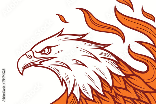 head of a eagle
