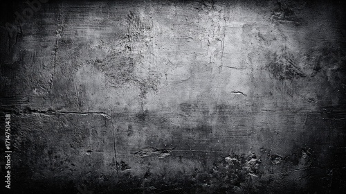Old concrete wall exhibits a textured dark gray surface with subtle cracks and imperfections, creating an aged and weathered effect beautifully.