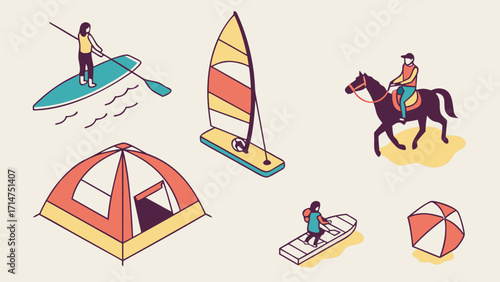 Adventure awaits with outdoor activities like camping, sailing, paddleboarding, and horseback riding