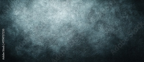 An abstract texture background features a dark teal color palette with a smooth transition from light to dark, creating depth and visual interest.