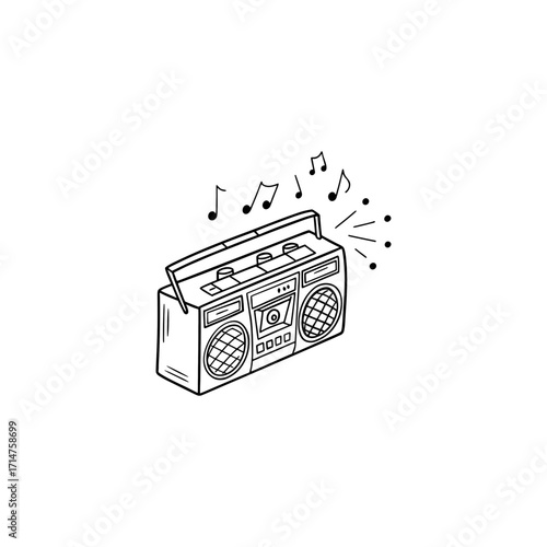 Dancing Boombox Tunes