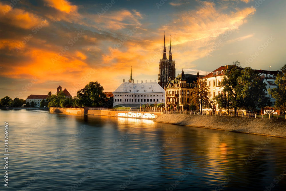 Naklejka premium prague charles bridge