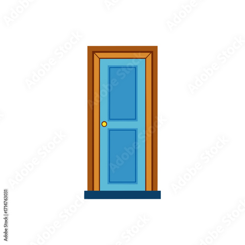 Front Door vector