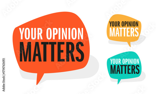 Your opinion matters