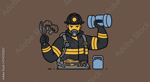 Healthy Firefighter Strength, Diet & Fitness