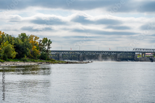 bridge over the river