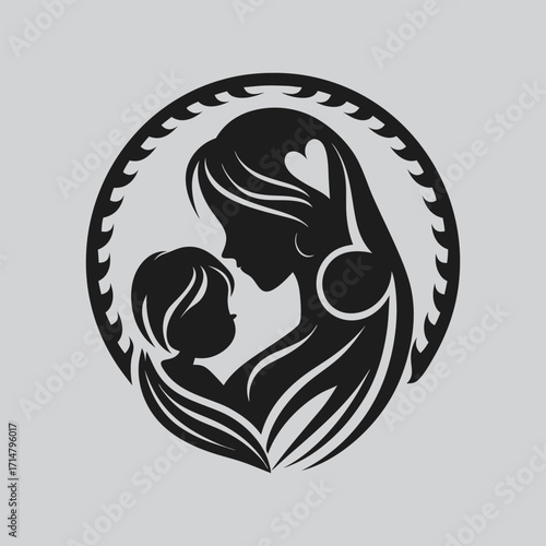 "Mother's Love and Nurture – Breastfeeding Symbol of Care"