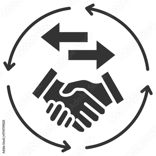 Trade Glyph Icon