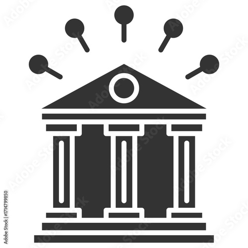 Sector Of Society Glyph Icon