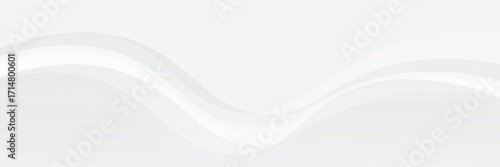 Gray line background curve element with white space for text and message design, overlapping layers, vector illustration,eps10,web,flayer,simple design