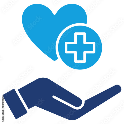 Healthcare Flat Blue Icon