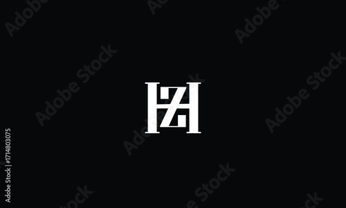 ZH,HZ,Z,H,H,Z abstract, letters, logo, monogram, style, symbols, ambitions, icons, 
