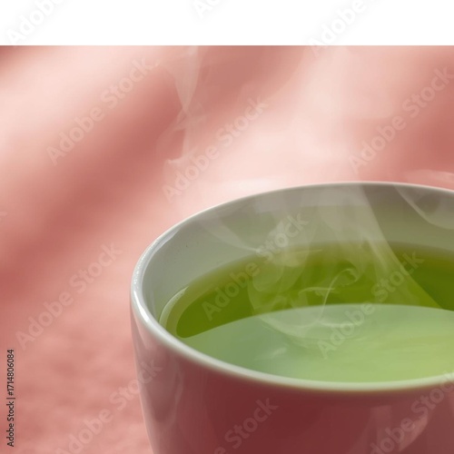 cup of tea with mint