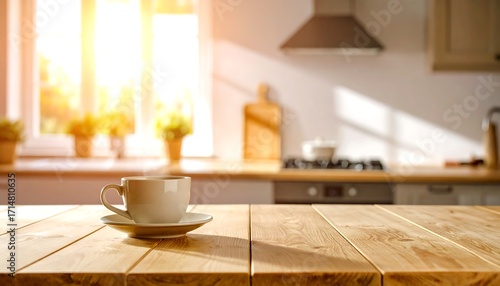 Wallpaper Mural Sunny kitchen table scene Torontodigital.ca