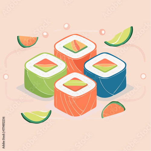japanese food sushi
