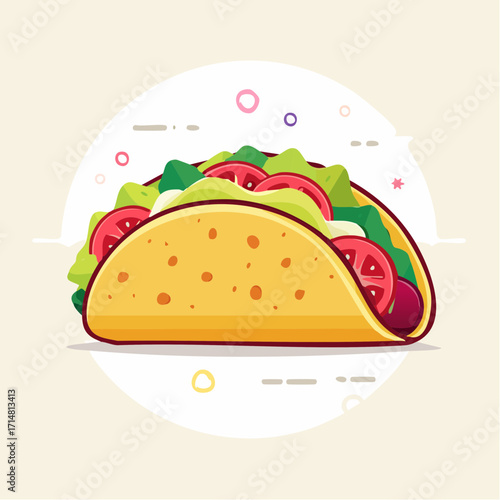 fast food background