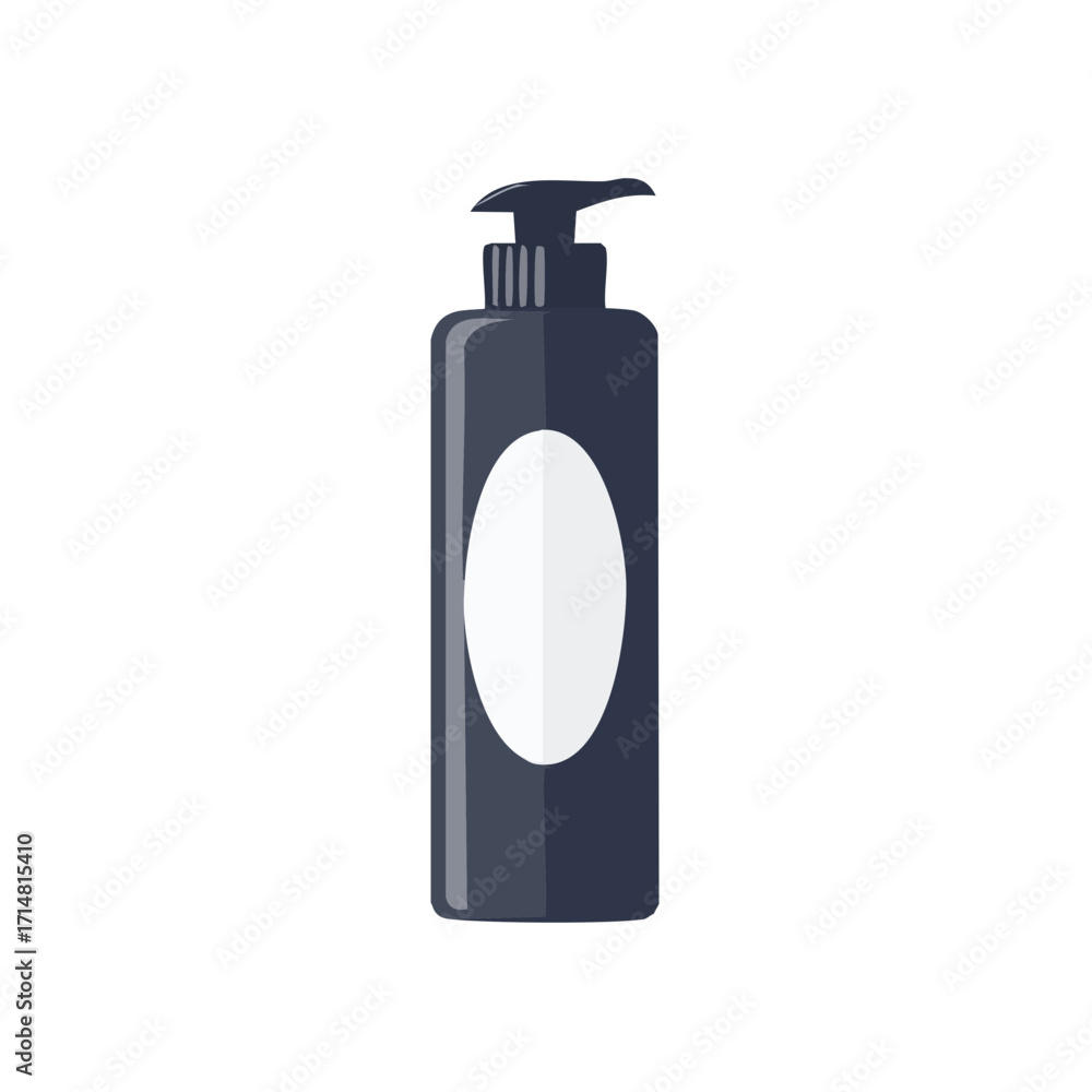Fototapeta premium A sleek bottle of hand soap with a pump dispenser, simple design and a clean aesthetic
