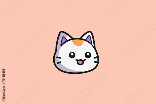 vector illustration of a cat