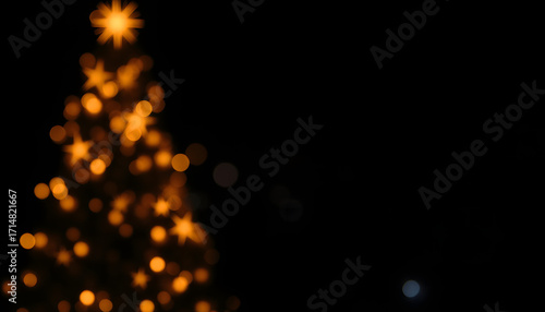 Christmas Night Sparkle Background