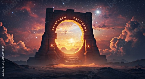 Nebula Gate Arch