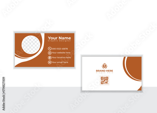  vector modern unique business card corporate card template design.
