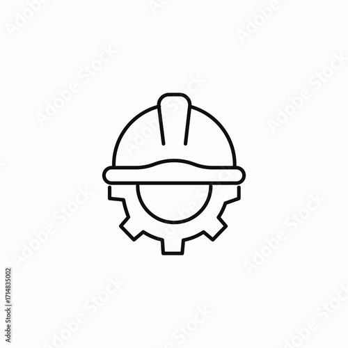 engineer gear symbol icon sign vector