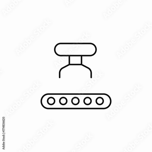 security access panel icon sign vector