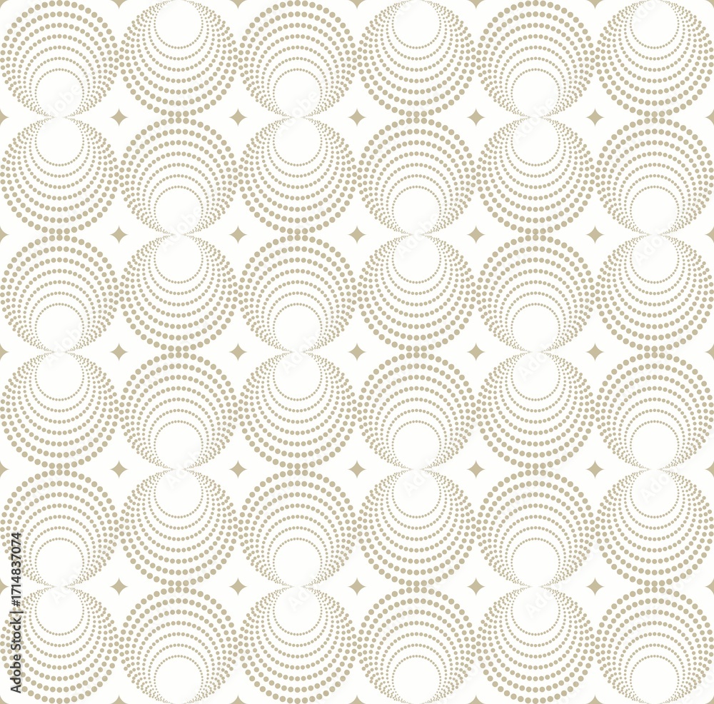 Fototapeta premium seamless abstract pattern with circles modern background decorative design print