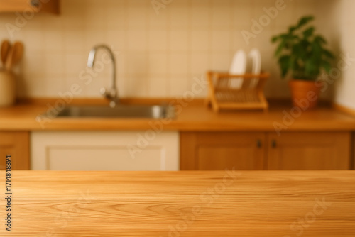 Design your dream kitchen with this modern wooden countertop