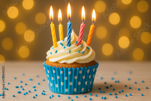 Celebrate with a delicious cupcake birthday party celebration