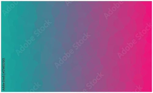 Teal to Magenta Geometric Gradient Polygonal Background Texture abstract
