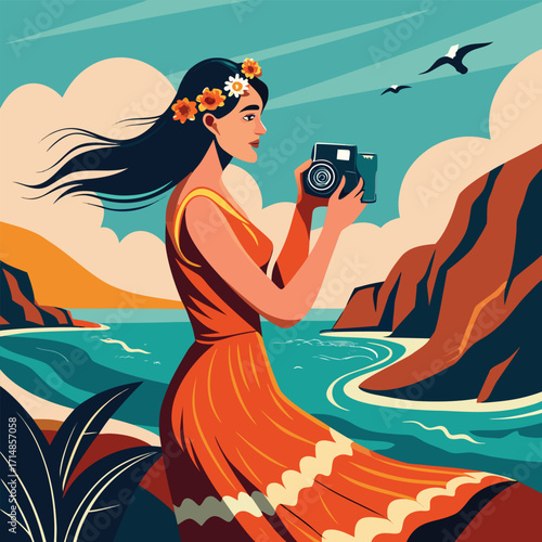 Coastal Woman Photographer