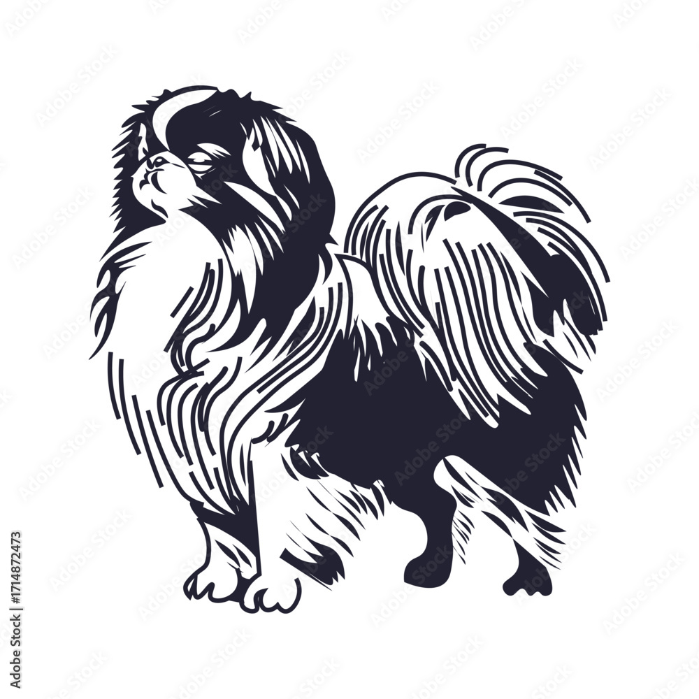 custom made wallpaper toronto digitalDog Vector Illustration