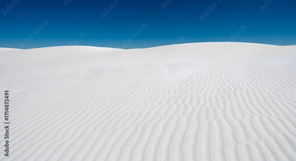 Obraz premium White desert landscape