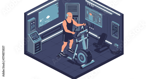 Future Fitness Smart Home Gym Technology for Seniors