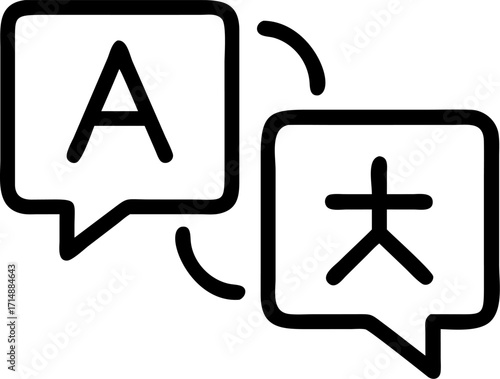 worldwide language  icon