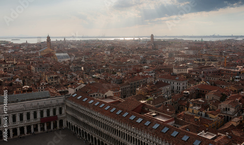 Wallpaper Mural Venice day view from the top, Piazza San Marco Torontodigital.ca