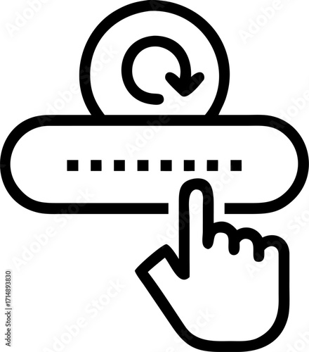 login, vector icon
