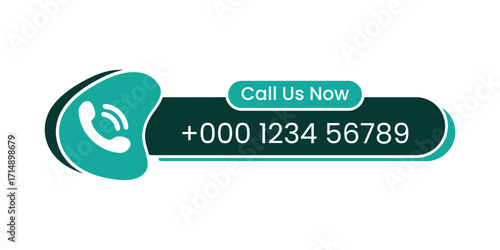 Call Us now call to action button and phone number