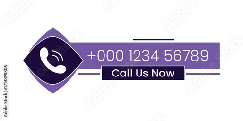Call us now or Contact us button. Call icon and phone number