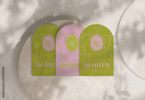 Modern Arched Stationery Mockup