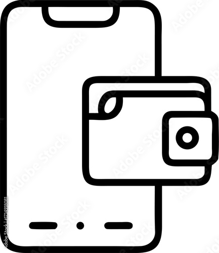 mobile wallet icon