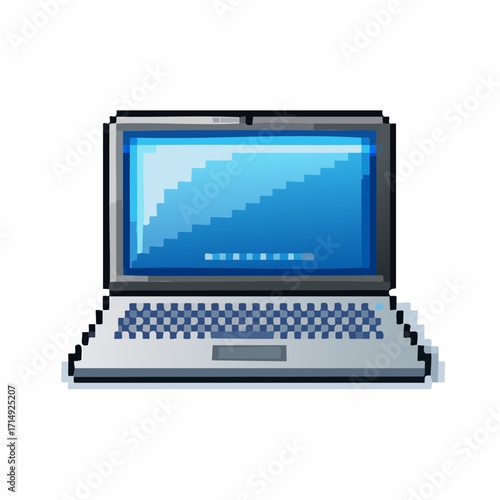 Laptop Pixel Art